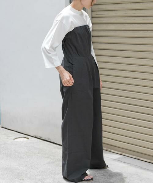 URBAN RESEARCH DOORS / アーバンリサーチ ドアーズ サロペット・オールインワン | FORK&SPOON　ベアトップオールインワン | 詳細17