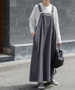 URBAN RESEARCH DOORS / アーバンリサーチ ドアーズ ワンピース | FORK&SPOON　フレアサスペンダーワンピース