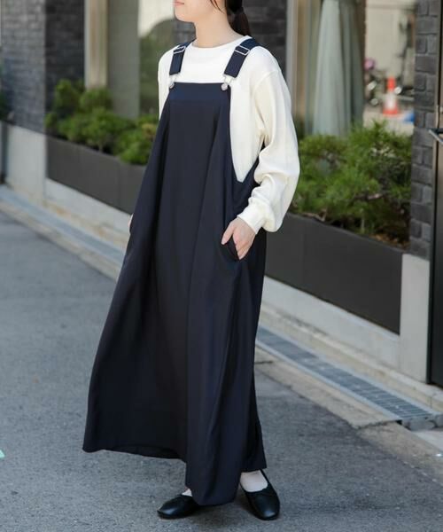 URBAN RESEARCH DOORS / アーバンリサーチ ドアーズ ワンピース | FORK&SPOON　フレアサスペンダーワンピース | 詳細2