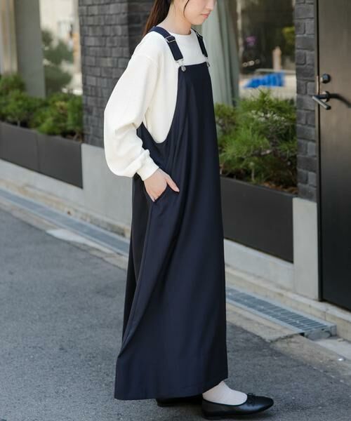 URBAN RESEARCH DOORS / アーバンリサーチ ドアーズ ワンピース | FORK&SPOON　フレアサスペンダーワンピース | 詳細6