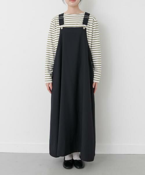 URBAN RESEARCH DOORS / アーバンリサーチ ドアーズ ワンピース | FORK&SPOON　フレアサスペンダーワンピース | 詳細8