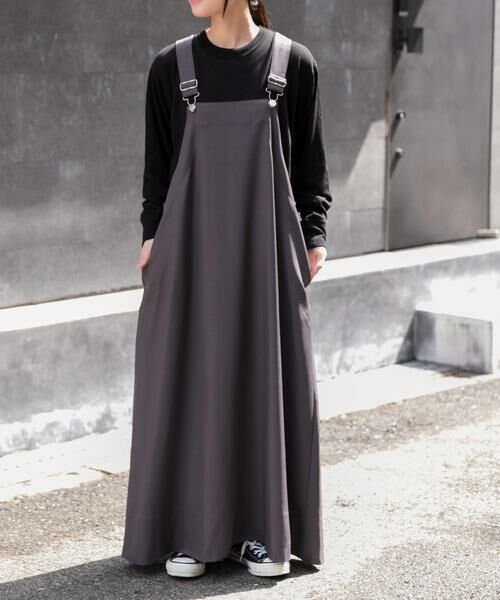 URBAN RESEARCH DOORS / アーバンリサーチ ドアーズ ワンピース | FORK&SPOON　フレアサスペンダーワンピース | 詳細26