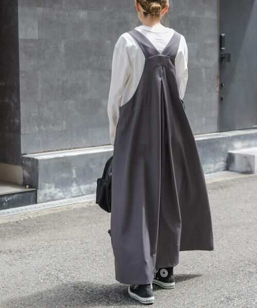 URBAN RESEARCH DOORS / アーバンリサーチ ドアーズ ワンピース | FORK&SPOON　フレアサスペンダーワンピース | 詳細19