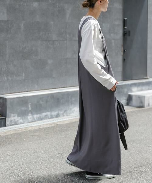 URBAN RESEARCH DOORS / アーバンリサーチ ドアーズ ワンピース | FORK&SPOON　フレアサスペンダーワンピース | 詳細21