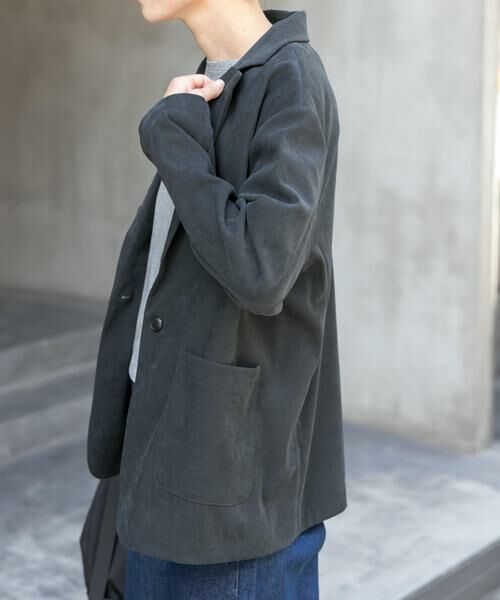 URBAN RESEARCH DOORS / アーバンリサーチ ドアーズ その他アウター | FORK&SPOON　スエードライクジャケット | 詳細1