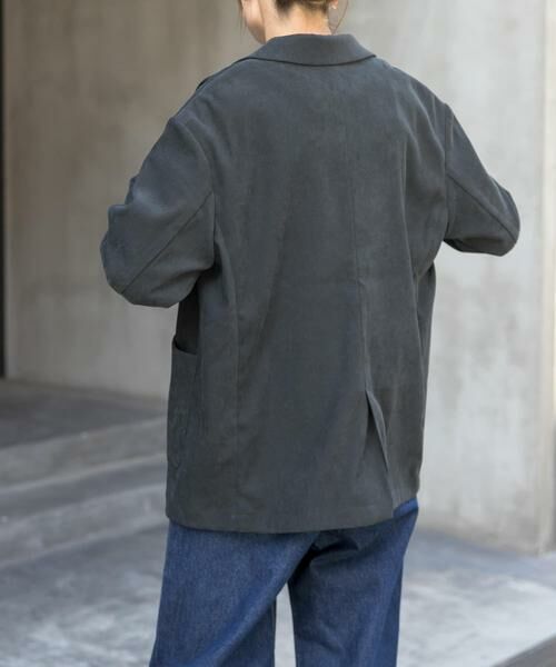 URBAN RESEARCH DOORS / アーバンリサーチ ドアーズ その他アウター | FORK&SPOON　スエードライクジャケット | 詳細2