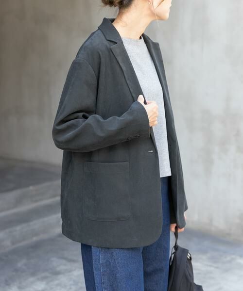 URBAN RESEARCH DOORS / アーバンリサーチ ドアーズ その他アウター | FORK&SPOON　スエードライクジャケット | 詳細3