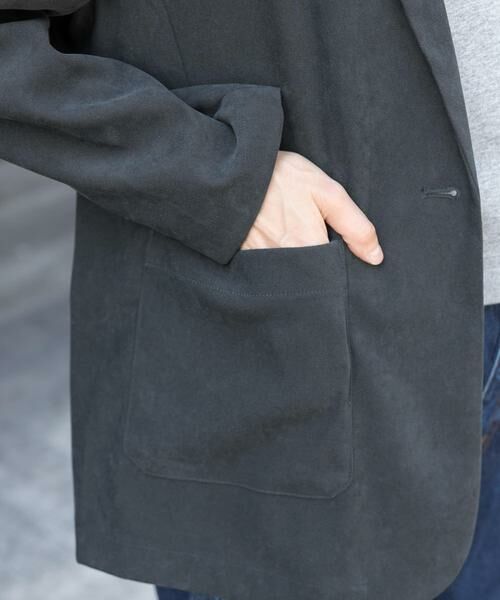 URBAN RESEARCH DOORS / アーバンリサーチ ドアーズ その他アウター | FORK&SPOON　スエードライクジャケット | 詳細4