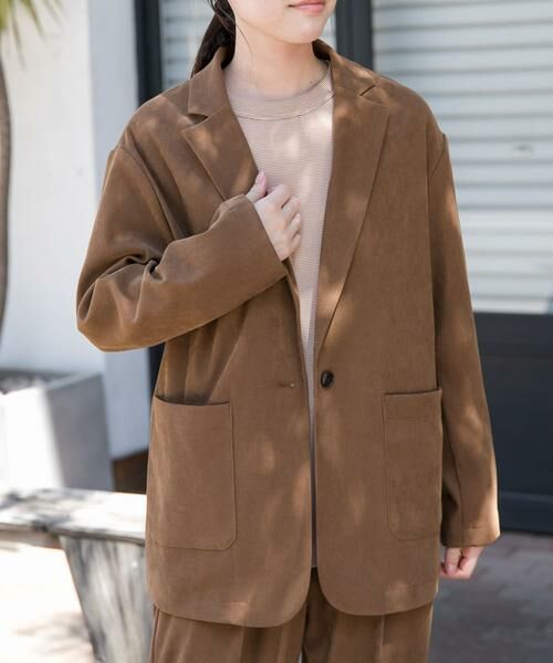 URBAN RESEARCH DOORS / アーバンリサーチ ドアーズ その他アウター | FORK&SPOON　スエードライクジャケット | 詳細13