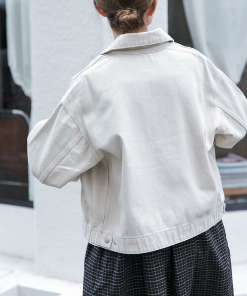 URBAN RESEARCH DOORS / アーバンリサーチ ドアーズ ブルゾン | FORK&SPOON　ガーメントダイツイルジップブルゾン | 詳細3