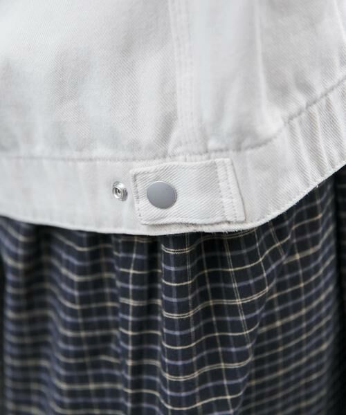 URBAN RESEARCH DOORS / アーバンリサーチ ドアーズ ブルゾン | FORK&SPOON　ガーメントダイツイルジップブルゾン | 詳細5