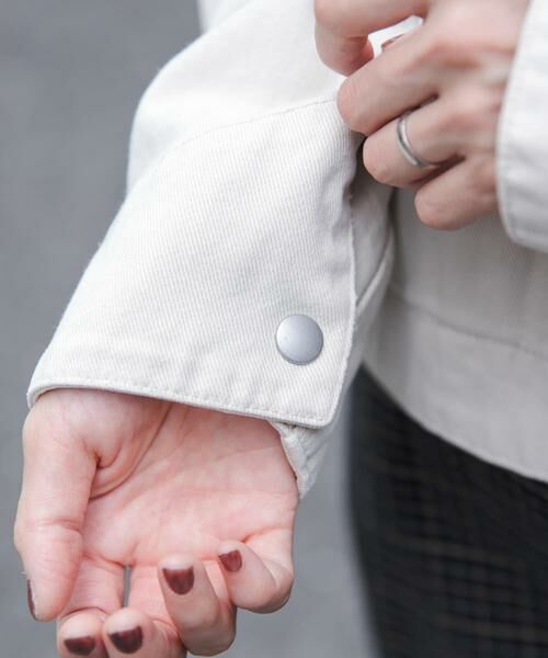 URBAN RESEARCH DOORS / アーバンリサーチ ドアーズ ブルゾン | FORK&SPOON　ガーメントダイツイルジップブルゾン | 詳細6