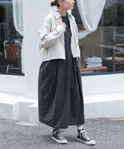 URBAN RESEARCH DOORS / アーバンリサーチ ドアーズ ブルゾン | FORK&SPOON　ガーメントダイツイルジップブルゾン | 詳細7