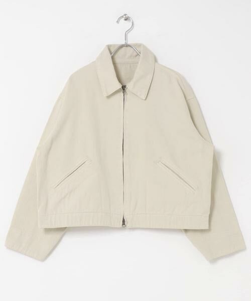 URBAN RESEARCH DOORS / アーバンリサーチ ドアーズ ブルゾン | FORK&SPOON　ガーメントダイツイルジップブルゾン | 詳細8
