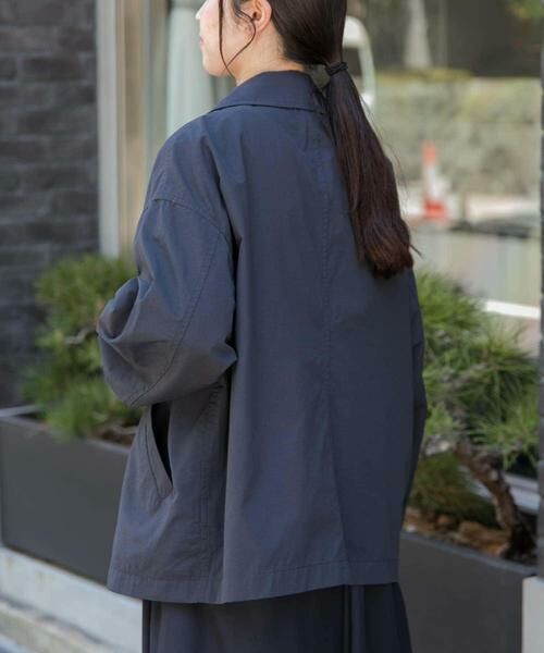 URBAN RESEARCH DOORS / アーバンリサーチ ドアーズ ステンカラーコート | FORK&SPOON　ステンカラーショートコート | 詳細2