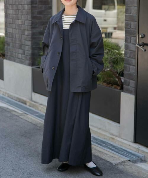URBAN RESEARCH DOORS / アーバンリサーチ ドアーズ ステンカラーコート | FORK&SPOON　ステンカラーショートコート | 詳細6
