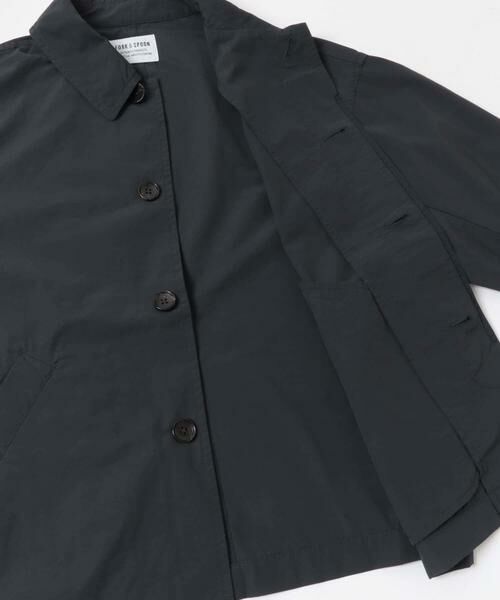 URBAN RESEARCH DOORS / アーバンリサーチ ドアーズ ステンカラーコート | FORK&SPOON　ステンカラーショートコート | 詳細9