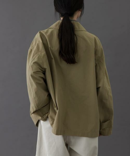 URBAN RESEARCH DOORS / アーバンリサーチ ドアーズ ステンカラーコート | FORK&SPOON　ステンカラーショートコート | 詳細18