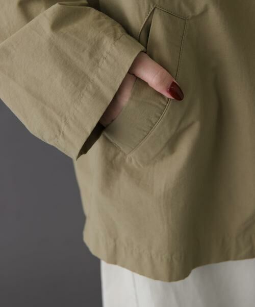 URBAN RESEARCH DOORS / アーバンリサーチ ドアーズ ステンカラーコート | FORK&SPOON　ステンカラーショートコート | 詳細19