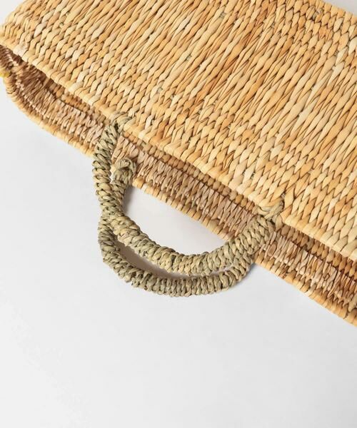 URBAN RESEARCH DOORS / アーバンリサーチ ドアーズ インテリア・インテリア雑貨 | アフリカンスクエア　ストロー横長かごM | 詳細14