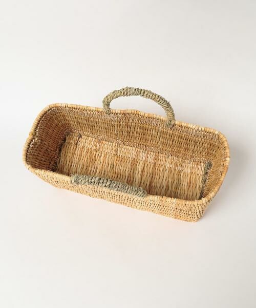 URBAN RESEARCH DOORS / アーバンリサーチ ドアーズ インテリア・インテリア雑貨 | アフリカンスクエア　ストロー横長かごM | 詳細15
