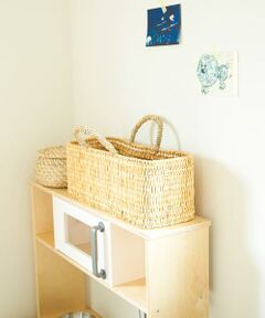 URBAN RESEARCH DOORS / アーバンリサーチ ドアーズ インテリア・インテリア雑貨 | アフリカンスクエア　ストロー横長かごL