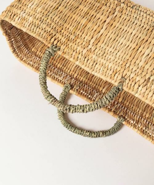 URBAN RESEARCH DOORS / アーバンリサーチ ドアーズ インテリア・インテリア雑貨 | アフリカンスクエア　ストロー横長かごL | 詳細10