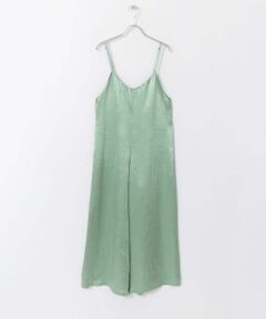 URBAN RESEARCH DOORS / アーバンリサーチ ドアーズ サロペット・オールインワン | thint　クラッシュサテンサロペット