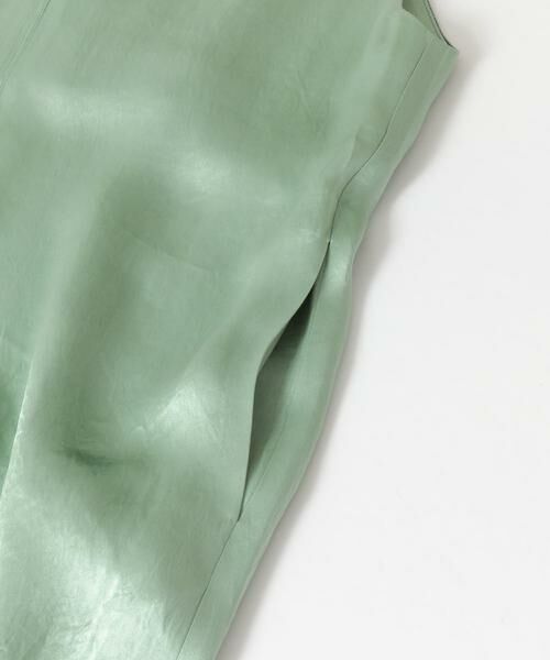 URBAN RESEARCH DOORS / アーバンリサーチ ドアーズ サロペット・オールインワン | thint　クラッシュサテンサロペット | 詳細3