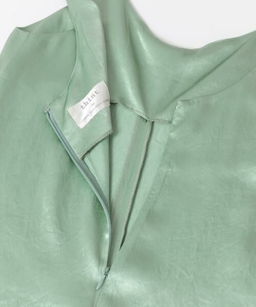 URBAN RESEARCH DOORS / アーバンリサーチ ドアーズ サロペット・オールインワン | thint　クラッシュサテンサロペット | 詳細5