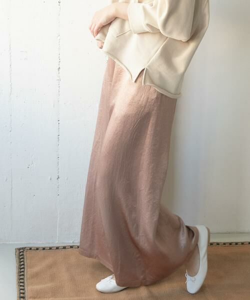 URBAN RESEARCH DOORS / アーバンリサーチ ドアーズ サロペット・オールインワン | thint　クラッシュサテンサロペット | 詳細7