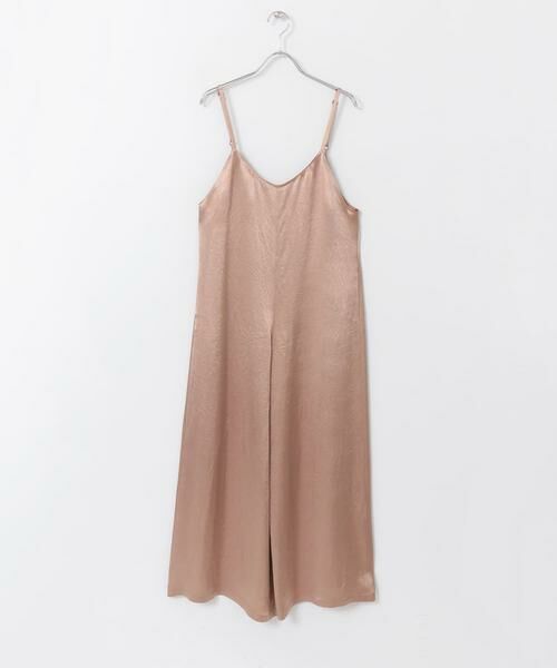 URBAN RESEARCH DOORS / アーバンリサーチ ドアーズ サロペット・オールインワン | thint　クラッシュサテンサロペット | 詳細12