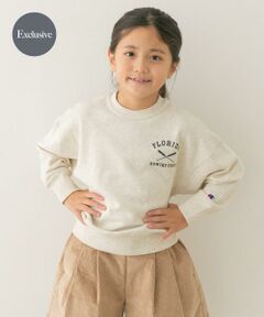 URBAN RESEARCH DOORS / アーバンリサーチ ドアーズ トップス | 『別注』Champion×DOORS　シシュウロゴスウェット(KIDS)