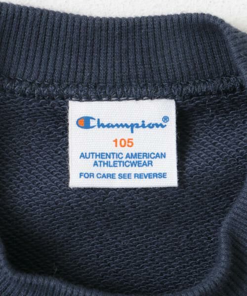 URBAN RESEARCH DOORS / アーバンリサーチ ドアーズ トップス | 『別注』Champion×DOORS　シシュウロゴスウェット(KIDS) | 詳細13