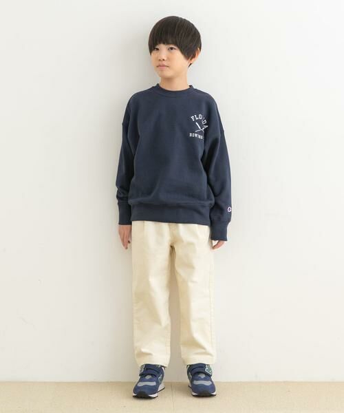 URBAN RESEARCH DOORS / アーバンリサーチ ドアーズ トップス | 『別注』Champion×DOORS　シシュウロゴスウェット(KIDS) | 詳細5