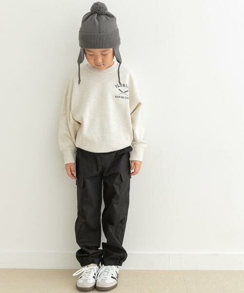 URBAN RESEARCH DOORS / アーバンリサーチ ドアーズ トップス | 『別注』Champion×DOORS　シシュウロゴスウェット(KIDS) | 詳細26
