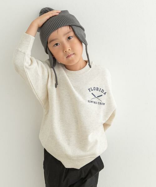 URBAN RESEARCH DOORS / アーバンリサーチ ドアーズ トップス | 『別注』Champion×DOORS　シシュウロゴスウェット(KIDS) | 詳細20
