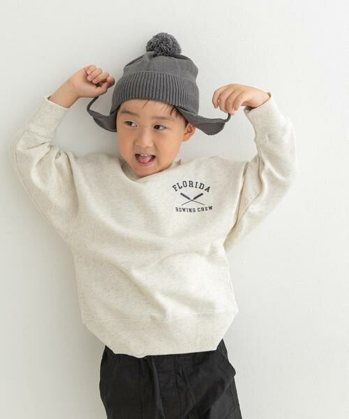 URBAN RESEARCH DOORS / アーバンリサーチ ドアーズ トップス | 『別注』Champion×DOORS　シシュウロゴスウェット(KIDS) | 詳細21
