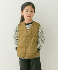 URBAN RESEARCH DOORS / アーバンリサーチ ドアーズ アウター | TAION　V-NECK BUTTON DOWN VEST(KIDS)
