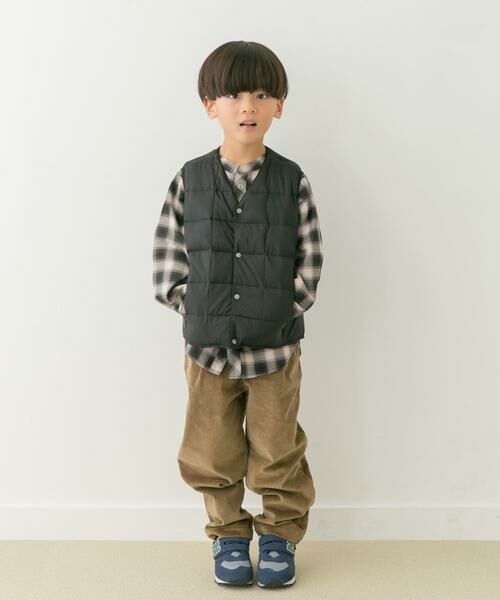 URBAN RESEARCH DOORS / アーバンリサーチ ドアーズ アウター | TAION　V-NECK BUTTON DOWN VEST(KIDS) | 詳細3