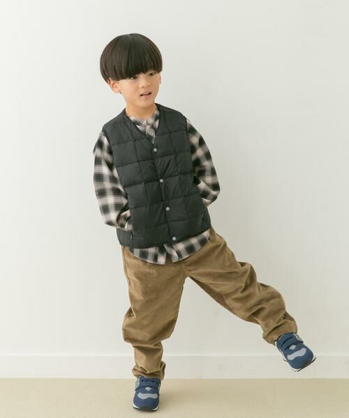 URBAN RESEARCH DOORS / アーバンリサーチ ドアーズ アウター | TAION　V-NECK BUTTON DOWN VEST(KIDS) | 詳細4