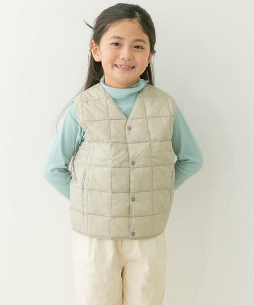 URBAN RESEARCH DOORS / アーバンリサーチ ドアーズ アウター | TAION　V-NECK BUTTON DOWN VEST(KIDS) | 詳細8