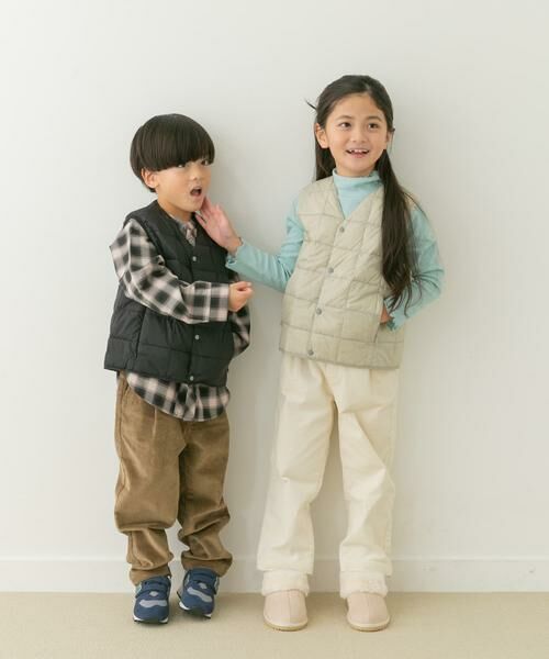 URBAN RESEARCH DOORS / アーバンリサーチ ドアーズ アウター | TAION　V-NECK BUTTON DOWN VEST(KIDS) | 詳細19