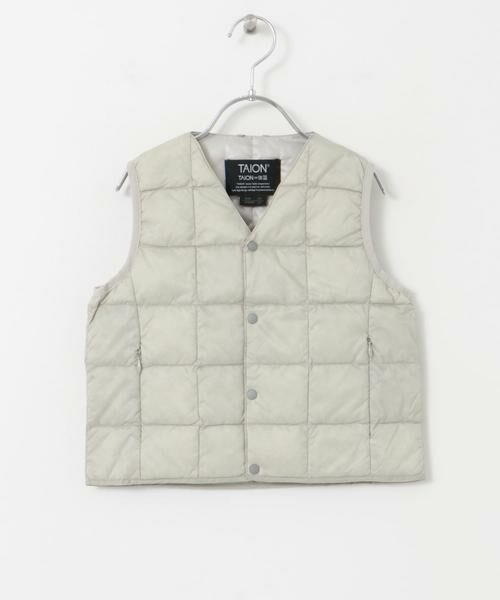 URBAN RESEARCH DOORS / アーバンリサーチ ドアーズ アウター | TAION　V-NECK BUTTON DOWN VEST(KIDS) | 詳細20