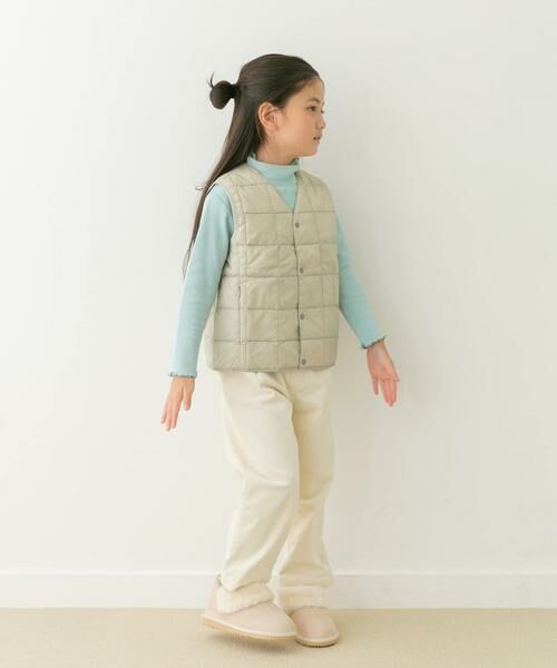 URBAN RESEARCH DOORS / アーバンリサーチ ドアーズ アウター | TAION　V-NECK BUTTON DOWN VEST(KIDS) | 詳細11