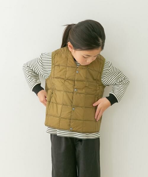 URBAN RESEARCH DOORS / アーバンリサーチ ドアーズ アウター | TAION　V-NECK BUTTON DOWN VEST(KIDS) | 詳細22