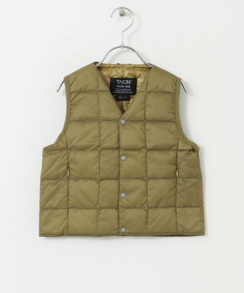 URBAN RESEARCH DOORS / アーバンリサーチ ドアーズ アウター | TAION　V-NECK BUTTON DOWN VEST(KIDS) | 詳細28