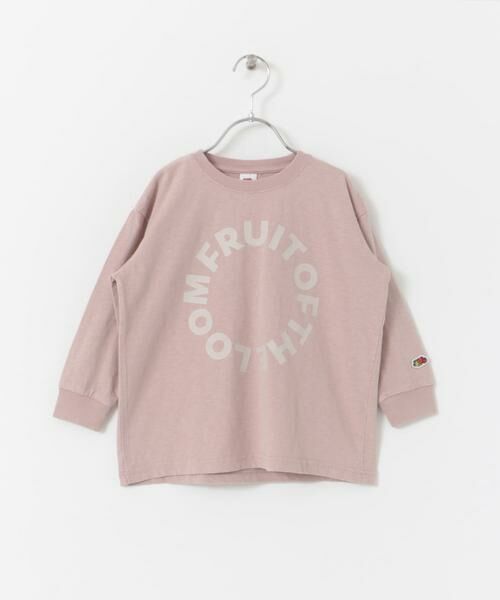URBAN RESEARCH DOORS / アーバンリサーチ ドアーズ トップス | 『別注』FRUIT OF THE LOOM×DOORS　サークルロゴ長袖Tシャツ(KIDS) | 詳細27