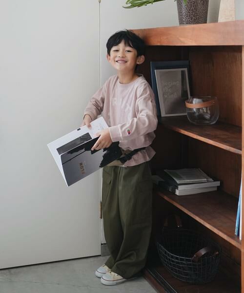 URBAN RESEARCH DOORS / アーバンリサーチ ドアーズ トップス | 『別注』FRUIT OF THE LOOM×DOORS　サークルロゴ長袖Tシャツ(KIDS) | 詳細18