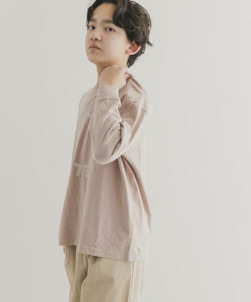 URBAN RESEARCH DOORS / アーバンリサーチ ドアーズ トップス | 『別注』FRUIT OF THE LOOM×DOORS　サークルロゴ長袖Tシャツ(KIDS) | 詳細21